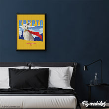 Cargar imagen en el visor de la galería, Diamond Painting - Krypto con el skyline - Superman 40x50cm con bastidor montado