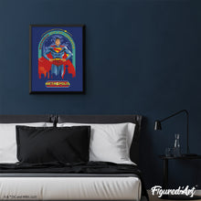 Cargar imagen en el visor de la galería, Diamond Painting - Superman - Ciudad del Mañana