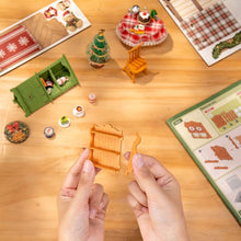 Cargar imagen en el visor de la galería, Puzzle 3D - Taller de juguetes de Santa