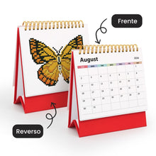 Cargar imagen en el visor de la galería, Calendario Diamond Painting 2026 - Mariposas
