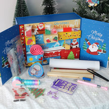 Cargar imagen en el visor de la galería, Diamond Painting Calendario de Adviento 2025 - 12 Días de Magia Navideña (Azul)