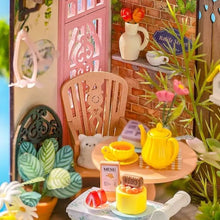 Cargar imagen en el visor de la galería, Casa Miniatura Patio de Té Elegante