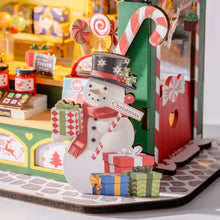 Cargar imagen en el visor de la galería, Casa Miniatura - Puesto de dulces de Navidad
