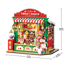 Cargar imagen en el visor de la galería, Casa Miniatura - Puesto de dulces de Navidad