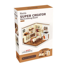 Cargar imagen en el visor de la galería, Casa Miniatura Comedor Cálido