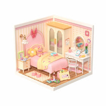 Cargar imagen en el visor de la galería, Casa Miniatura - Dormitorio rosa encantador