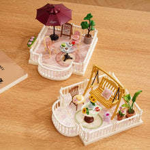 Cargar imagen en el visor de la galería, Casa Miniatura - Terraza de café chic