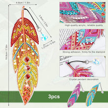 Cargar imagen en el visor de la galería, 3x Cubiertas de Marcapáginas Diamond Painting