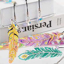 Cargar imagen en el visor de la galería, Diamond Art Painting 6x Marcapáginas Pluma