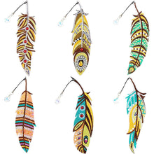 Cargar imagen en el visor de la galería, Marcapáginas Diamond Painting 6x - Pluma