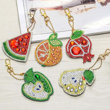 Cargar imagen en el visor de la galería, Conjunto de 5 Piezas de Fruta Diamond Painting Pendentif