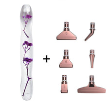 Cargar imagen en el visor de la galería, Bolígrafo Premium Ergonómico Diamond Painting Flores Violetas 5 Variantes