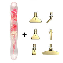 Cargar imagen en el visor de la galería, Bolígrafo Premium Ergonómico Diamond Painting con Flores Rosas