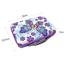 Cargar imagen en el visor de la galería, Estuche Diamond Painting Mariposa con 70 Compartimentos + Accesorios