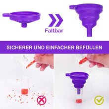 Cargar imagen en el visor de la galería, Estuche Diamond Painting Violeta con 120 Botes + Accesorios