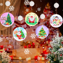 Cargar imagen en el visor de la galería, Lámpara LED Diamond Painting Colgante Navidad