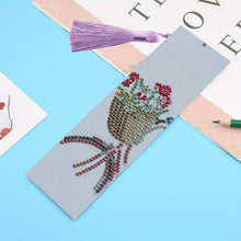 Cargar imagen en el visor de la galería, Marcapáginas Diamond Painting Cesta de Flores