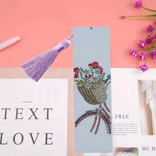 Cargar imagen en el visor de la galería, Marcapáginas Diamond Painting Cesta de Flores