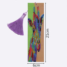 Cargar imagen en el visor de la galería, Marcapáginas Diamond Painting Jirafa