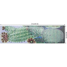 Cargar imagen en el visor de la galería, Marcapáginas Diamond Painting Cactus