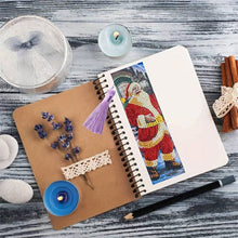 Cargar imagen en el visor de la galería, Marcapáginas Diamond Painting con Papá Noel