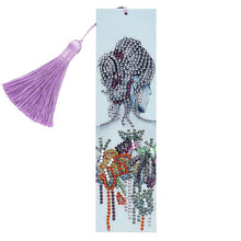 Cargar imagen en el visor de la galería, Marcapáginas Diamond Painting Mujer con Flores