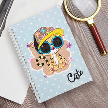 Cargar imagen en el visor de la galería, Cuaderno Diamond Painting Gato Lindo