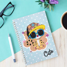 Cargar imagen en el visor de la galería, Cuaderno Diamond Painting Gato Lindo