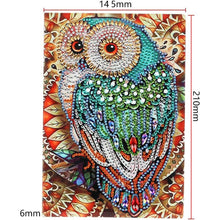 Cargar imagen en el visor de la galería, Cuaderno Diamond Painting - El Búho