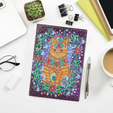 Cargar imagen en el visor de la galería, Cuaderno Diamond Painting Gato