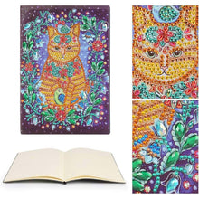 Cargar imagen en el visor de la galería, Cuaderno Diamond Painting Gato
