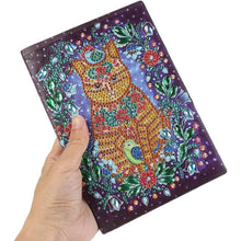 Cargar imagen en el visor de la galería, Cuaderno Diamond Painting Gato