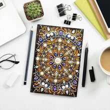 Cargar imagen en el visor de la galería, Cuaderno Diamond Painting Diseño Mandala