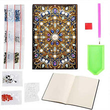 Cargar imagen en el visor de la galería, Cuaderno Diamond Painting Diseño Mandala