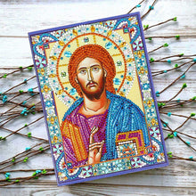 Cargar imagen en el visor de la galería, Cuaderno Diamond Painting Icono Jesús