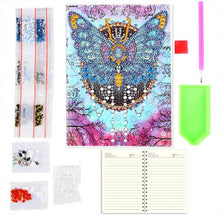 Cargar imagen en el visor de la galería, Cuaderno Diamond Painting Mariposa