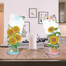 Cargar imagen en el visor de la galería, Porta-Notas Diamond Painting Girasoles 2 Piezas