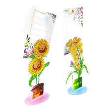 Cargar imagen en el visor de la galería, Porta-Notas Diamond Painting Flores 2 Piezas