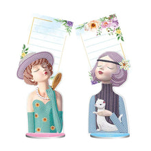 Cargar imagen en el visor de la galería, Portanotas Diamond Painting Mujeres 2 Piezas