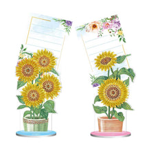 Cargar imagen en el visor de la galería, Portanotas Diamond Painting Girasoles 2 Piezas
