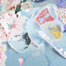 Cargar imagen en el visor de la galería, Conjunto de Herramientas Profesionales Diamond Painting Mariposa 8 Piezas Accesorios Bandeja