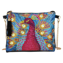 Cargar imagen en el visor de la galería, Bolsa Diamond Painting Pavo Real Rojo