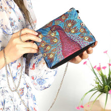 Cargar imagen en el visor de la galería, Bolsa Diamond Painting Pavo Real Rojo