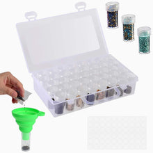 Cargar imagen en el visor de la galería, Caja de almacenamiento XL Diamond Painting con 38 frascos