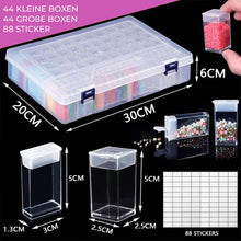 Cargar imagen en el visor de la galería, Caja de almacenamiento XXL Diamond Painting con 88 compartimentos
