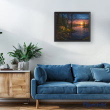 Cargar imagen en el visor de la galería, Pintar Por Números - Camping en el borde del lago - Figuredart - Avanzado Paisajes Novedades