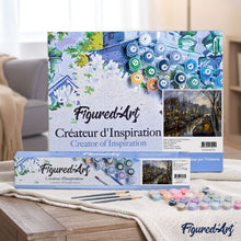 Cargar imagen en el visor de la galería, Pintar por números Vida en el canal Figured'Art Avanzado Novedades Ciudades Paisajes Barcos