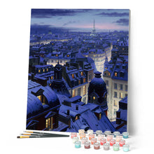 Cargar imagen en el visor de la galería, Pintar por números Techos Figured'Art Intermedio Novedades Ciudades Paisajes