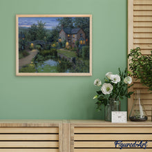 Cargar imagen en el visor de la galería, Pintar por números Remanso de paz brillante Figured'Art Intermedio Novedades Paisajes