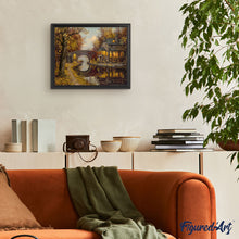 Cargar imagen en el visor de la galería, Pintar por números Retiro y tranquilidad Figured'Art Avanzado Novedades Ciudades Paisajes